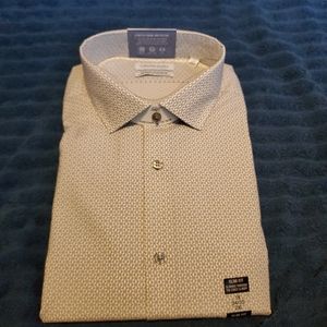 Calvin Klein Non Iron Slim Fit 18 34/35